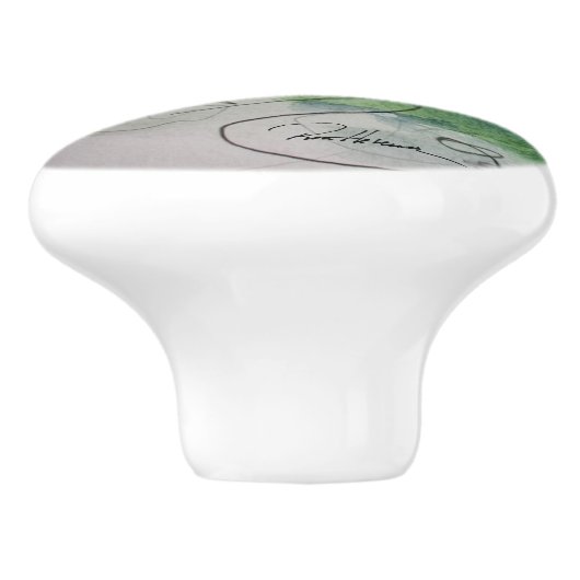 Kasten in de hemel. . . Keramische knop (Zijkant)