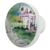 Kasten in de hemel. . . Keramische knop (Rechts)