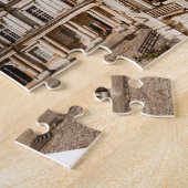 Kasten van de Loire Valley. Collage. Legpuzzel (Zijkant)