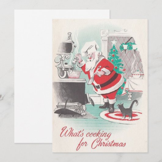 kasten voor kerstkerstkerstkerstkerstbedekking feestdagenkaart (Voorkant / Achterkant)