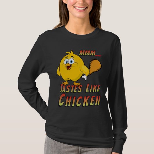 Kastjes als kip t-shirt (Voorkant)