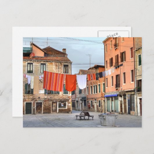 Kastjes op Campo Ruga Briefkaart (Voorkant / Achterkant)