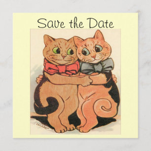 Kastjes snijden Sla de datumkaart op Save The Date