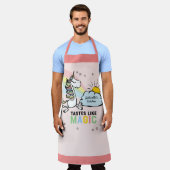 Kastjes zoals Magic Unicorn Kitchen Schort (Gedragen)