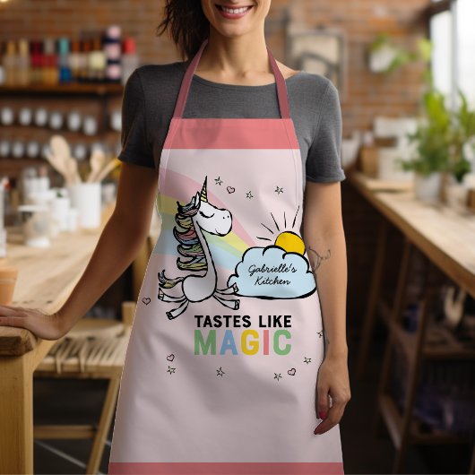 Kastjes zoals Magic Unicorn Kitchen Schort
