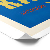 Kastle Ski Austria Oslo 1952 Vintage Ski Poster (Hoek)