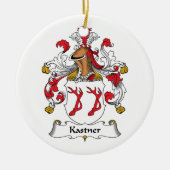 Kastner Family Crest Keramisch Ornament (Voorkant)