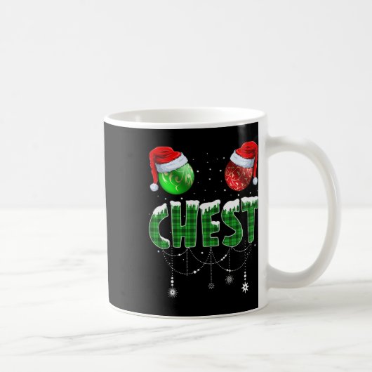 Kastnoten voor kerstfeestjes 2 koffiemok (Rechts)