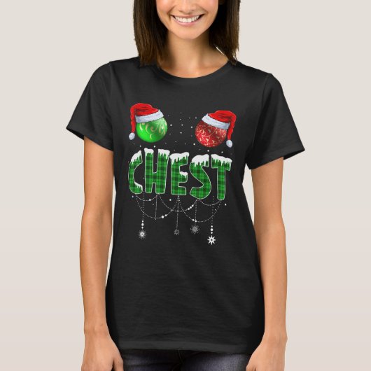 Kastnoten voor kerstfeestjes 2 t-shirt (Voorkant)