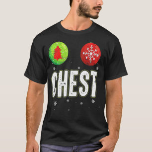 Kastnoten voor kerstkerstfeestjes Koesnoten T-shirt