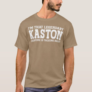 Kaston Persoonlijke naam voornaam grappige Kaston T-shirt