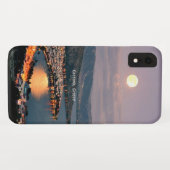 Kastoria, Griekenland (opschrift, Moonlight Night Case-Mate iPhone Case (Achterkant (horizontaal))