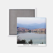 Kastoria - Macedonië Magneet (Voorkant / Achterkant)
