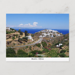 Kastro- Sifnos Briefkaart