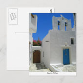 Kastro- Sifnos Briefkaart (Voorkant / Achterkant)