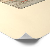 Kasuga heiligdom door Kawase Hasui Poster (Hoek)