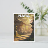 Kasuga Taisha Nara Japan Reizen Briefkaart (Staand voorkant)