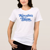 Kaszëbëë in Bloom Tri-Blend Shirt (Voorkant)