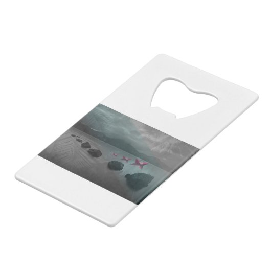 KAT11 Rocks.tif Creditkaart Flessenopener (Achterkant Gekanteld)