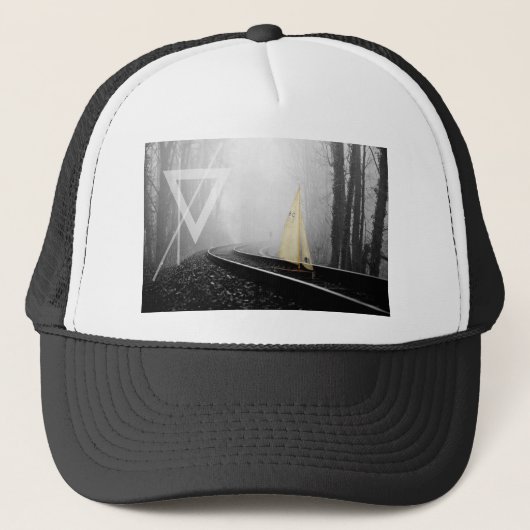 KAT14 Railroad.tif Trucker Pet (Voorkant)