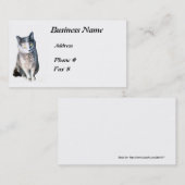 Kat 11, Visitekaartje (Voorkant / Achterkant)