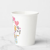 kat 1 kindmeisje papieren bekers (Links)