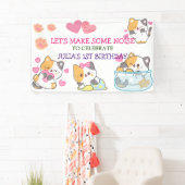 kat 1 kindmeisje verjaardag Banner (Insitu)
