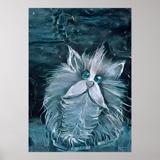 Kat 1 - Naar je staren Poster (Voorkant)