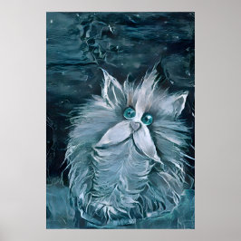 Kat 1 - Starend bij u Canvas Print