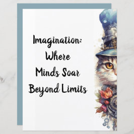 Kat 2 Kitten met rozen en hoge hoed waterverf