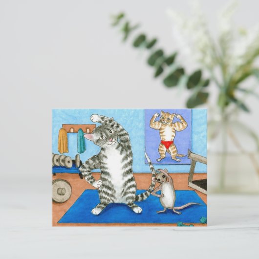 kat 458 briefkaart (Staand voorkant)