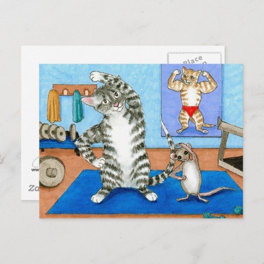 kat 458 briefkaart (Voorkant / Achterkant)