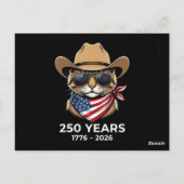 Kat 4 juli briefkaart (Achterkant)