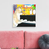 kat 506 canvas afdruk (Insitu (Woonkamer))