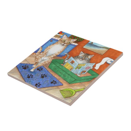 Kat 538 tegeltje (Zijkant)