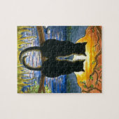 Kat 582 zwarte katten legpuzzel (Horizontaal)