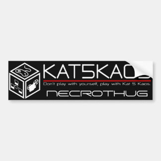 Kat 5 Kaos Bumpersticker