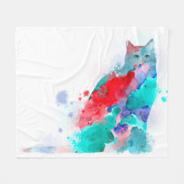 Kat 609 fleece deken
