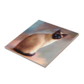 Kat 613 siamese tegeltje (Zijkant)