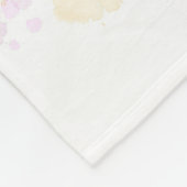 Kat 618 wit fleece deken (Hoek)