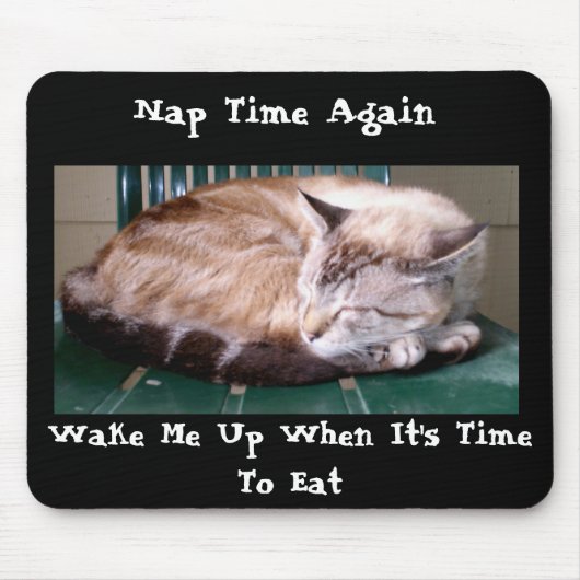 Kat 7, Nap-tijd opnieuw, Mousepad Muismat (Voorkant)