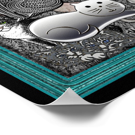 Kat-A-lijsten Poster (Hoek)