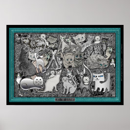 Kat-A-lijsten Poster