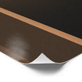 Kat aan de deur perfect poster (Hoek)