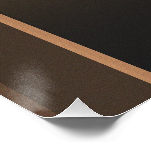 Kat aan de deur perfect poster (Hoek)