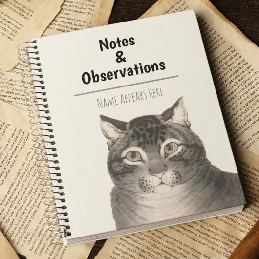  Kat - Aangepaste Currier & Ives Victoriaans Notitieboek