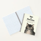  Kat - Aangepaste Currier & Ives Victoriaans Notitieboek (Binnen)