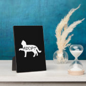 Kat aannemen fotoplaat (Zijkant)