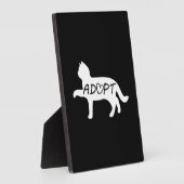 Kat aannemen fotoplaat (Zijkant)