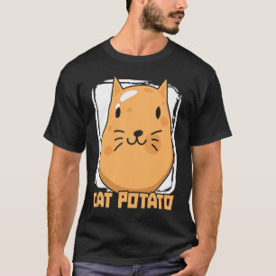 Kat Aardappel Kat Eigenaar Aardappel Friet Aardapp T-shirt